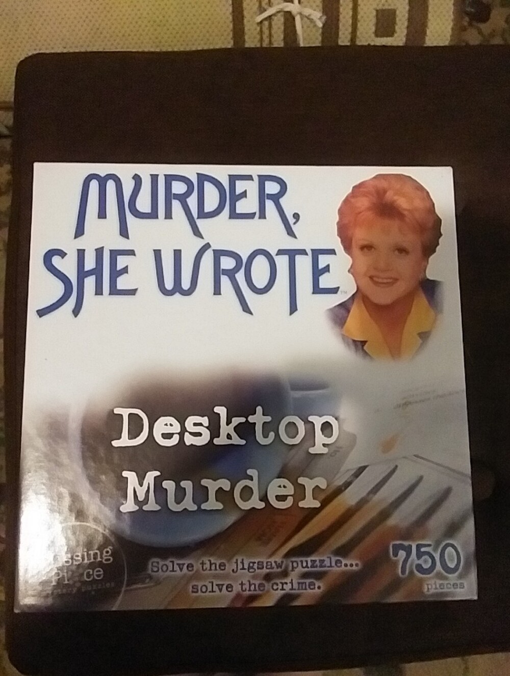 Murder She Wrote Mystery Puzzle Desk Top Murder